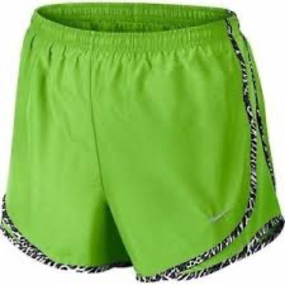 Green Nike Dry Fit Shorts